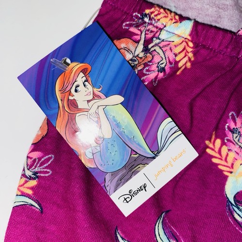 Girls Shorts Romper Little Mermaid Size 4 Racer Back Elastic Waist New - Picture 9 of 10