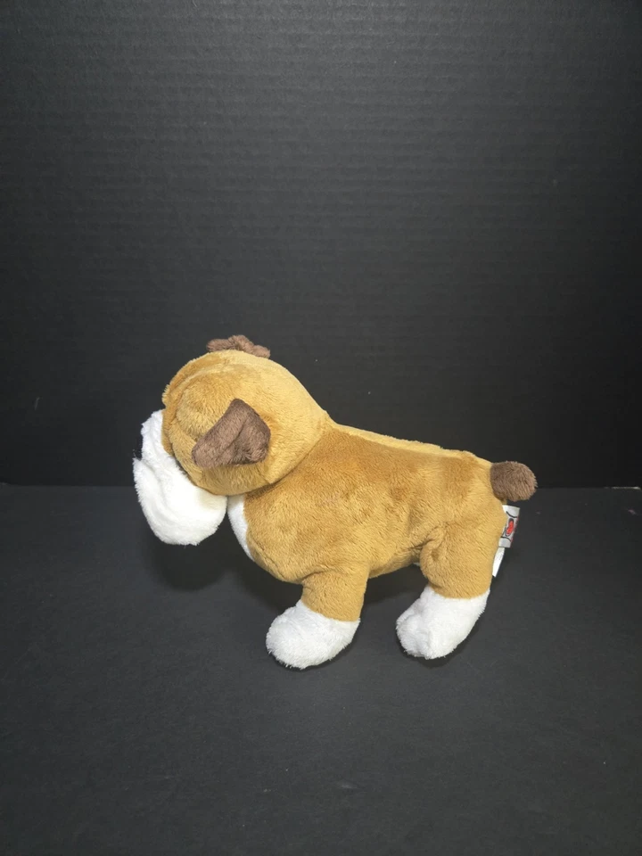 Ganz Webkinz Tan Bulldog 6” Plush Stuffed Animal Toy - Image 3 of 4