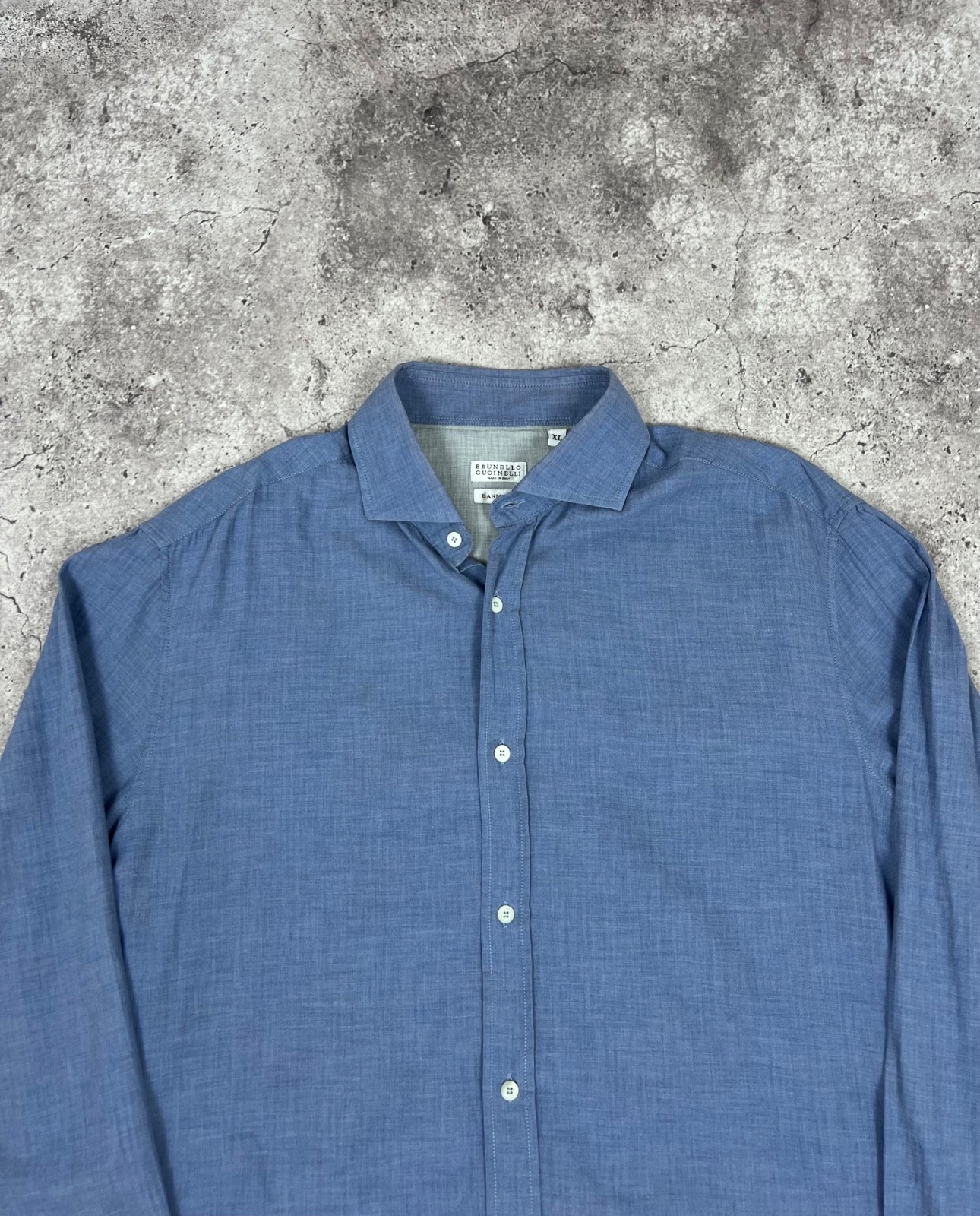 Brunello Cucinelli Basic Fit Cotton Button Up Shi… - image 4