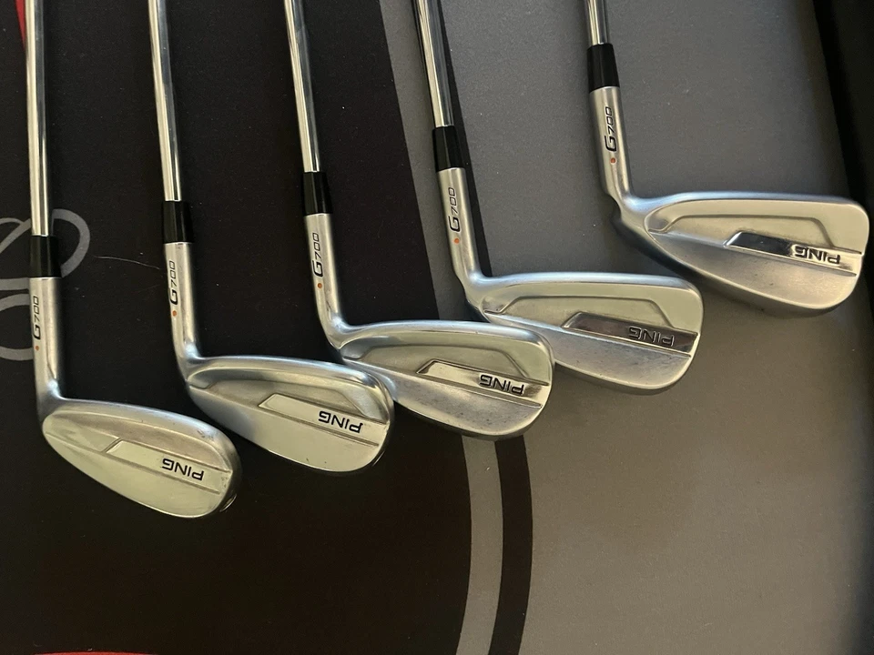 Ping G700 Men's Right-Handed Orange Dot 6-w Iron Set Regular Nippon Awt 2.0 - Image 3 of 4