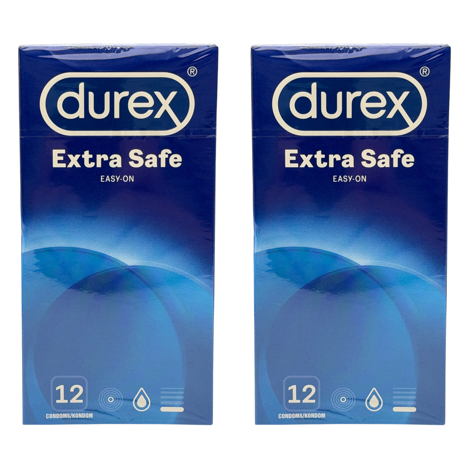 Durex Extra Safe Condoms 12 Pack – Close Fit, Thicker Latex (2 Packs, 24 Total) - Image 4