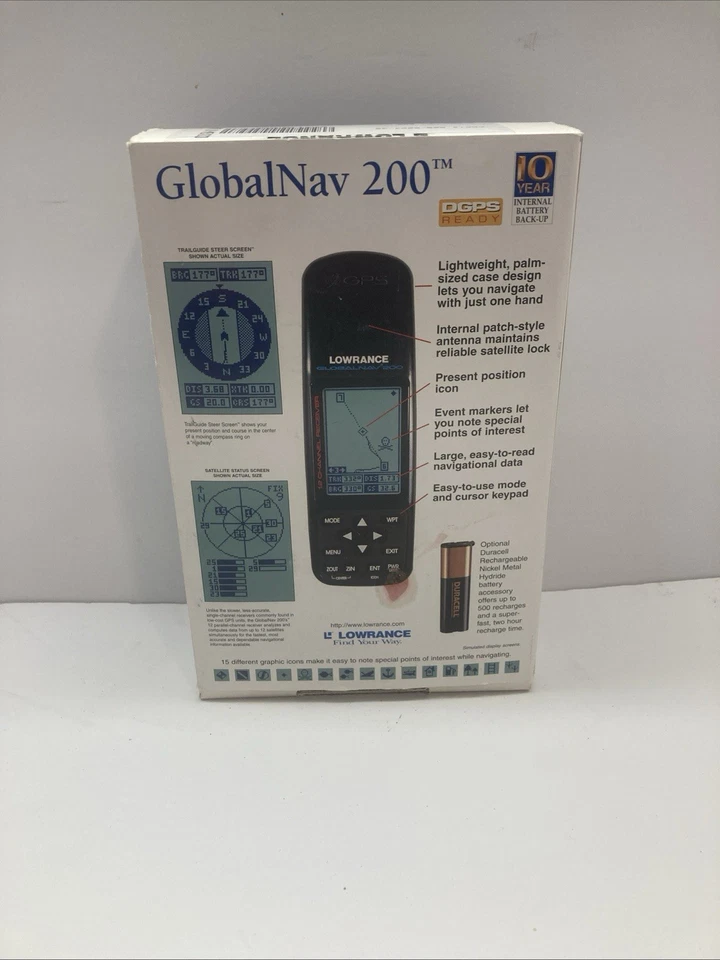 Lowrance GlobalNav 200 GPS - Image 2 of 4