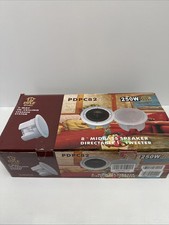 Pyle Coaxial 4-8 Ohm 8in Enclosed In-Wall/Ceiling Speaker 250W Full Range Pair