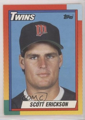 1990 Topps Traded Factory Set White Back Scott Erickson #29T 0bt4