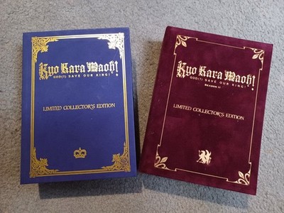 Kyo Kara Maoh! Limited Collector's Edition DVD Cases Seasons 1 & 2 + Soundtrack