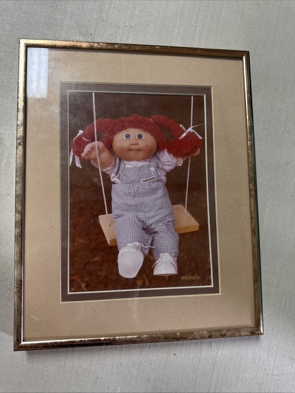 Paul Montecalvo Cabbage patch Kids Portrait Still Photo Frame Artwork Art