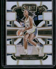 2024 Panini Select WNBA #4 Jaelyn Brown Prizms Silver