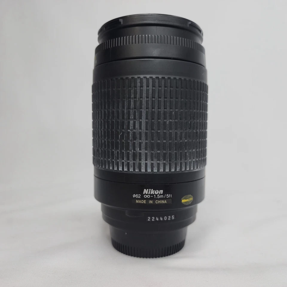 Nikon AF Nikkor 70-300mm 1:4-5.6 G Telephoto Zoom Lens 62mm Made in China Tested - Image 4 of 4