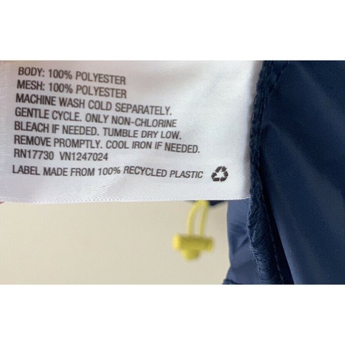 Hunter for Target Hooded Windbreaker Navy Blue XS Vest Outdoor Gorpcore - Picture 7 of 7