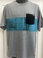 Pelagic Shirt Mens Large Pocket  Label Premium T-shirt