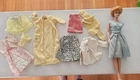 Vintage Blonde Bubble Cut Barbie Doll - 1960's With Clothes Ken