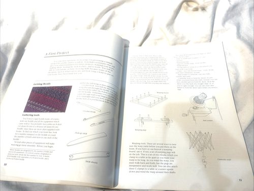 Hands on Rigid Heddle Weaving by Betty Linn Davenport PB how to training class - Foto 5 di 9