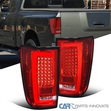 Fits 2004-2015 Titan Red Tail Lights Lamps Led Tube Leftright Pair 04-15 Fits 2004-2015 Titan Red Tail Lights Lamps Led Tube Leftright Pair 04-15