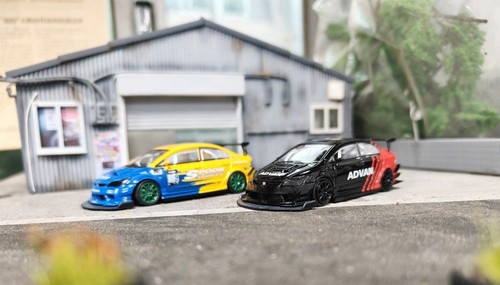 1:64 Scale MJ FD2 Advan/Spoon Resin Toys Car Model Gifts Collectible Limited - Picture 5 of 5