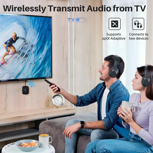 SafeFly Min+ Bluetooth Transmitter and Receiver,Bluetooth Adapter for Airplan... - Picture 3 of 9