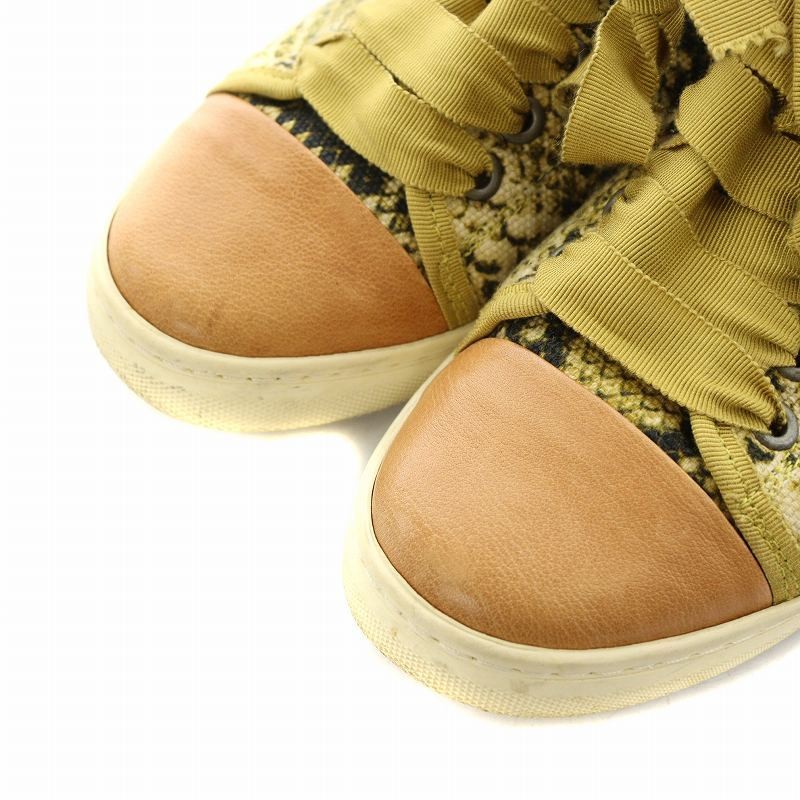 LANVIN   Sneakers Shoes Python Pattern Ribbon 35 … - image 6
