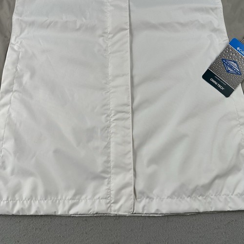 NWT Columbia Arcadia II Rack Jacket Women’s XL White Gray Full Zip Omni-Tech - Picture 9 of 21