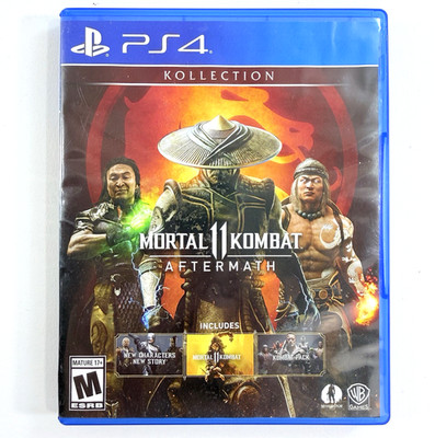 Mortal Kombat 11: Aftermath Kollection (Sony PlayStation 4) - Tested and Working