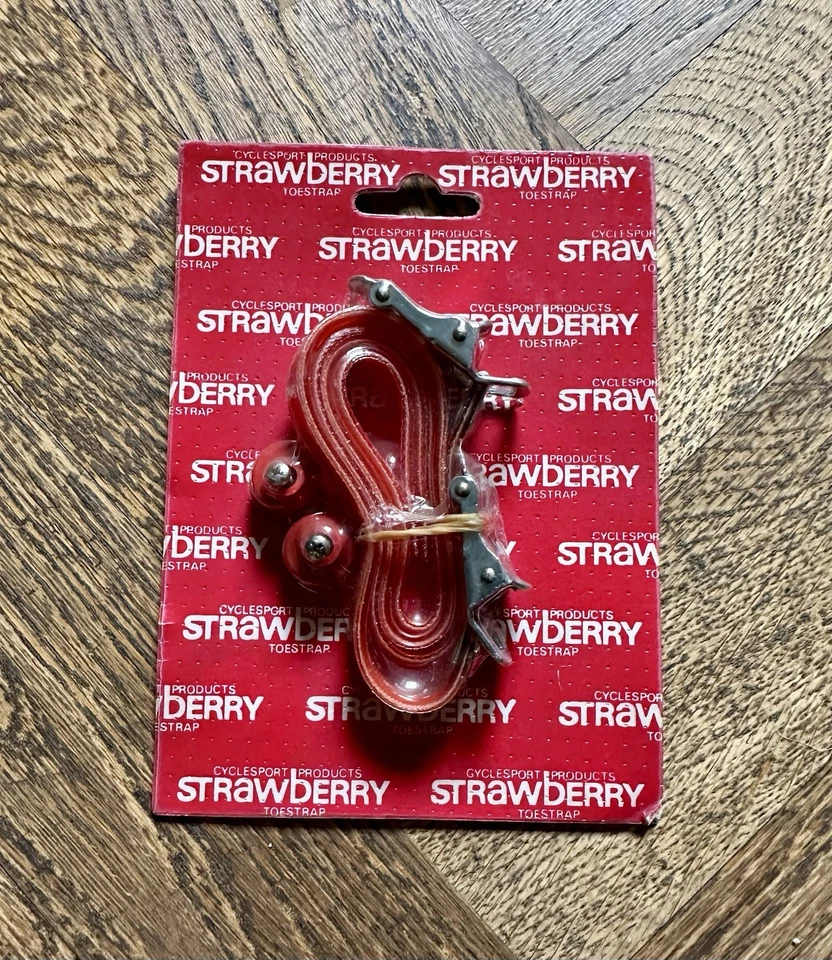 Pedali Ciclismo Vintage Lyotard con Puntapiedi Christophe e Cinghie NOS Eroica - Immagine 3 di 4