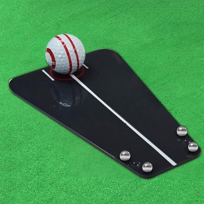 Golf Putting Trainingshilfe, Golf Putting Tutor Putter Swing Trainer, mit
