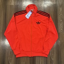 Adidas Adicolor Classics Loose Fit Firebird Track Top Red/ Black Women  s Sz S