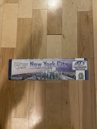 The City of New York History Over Time Puzzle 4D Cityscape 700 PC New Sealed - Picture 6 of 8