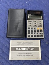 Vintage Casio fx-115 Scientific Calculator Hi...
