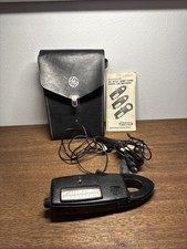 Vintage General Electric Snapper Voltmeter 942D w/ Case, Manual, Clips & Probes