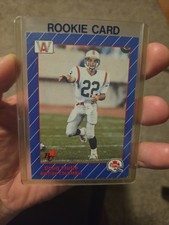 1991 AW Canadien Football Doug Flutie Blue Striped SSP Rookie Card #22 B.C. Lion. rookie card picture
