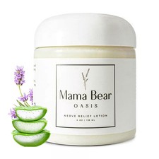 Mama Bear Oasis Lotion - Relief Cream for Foot, Hands, Legs, Magnesium Chloride