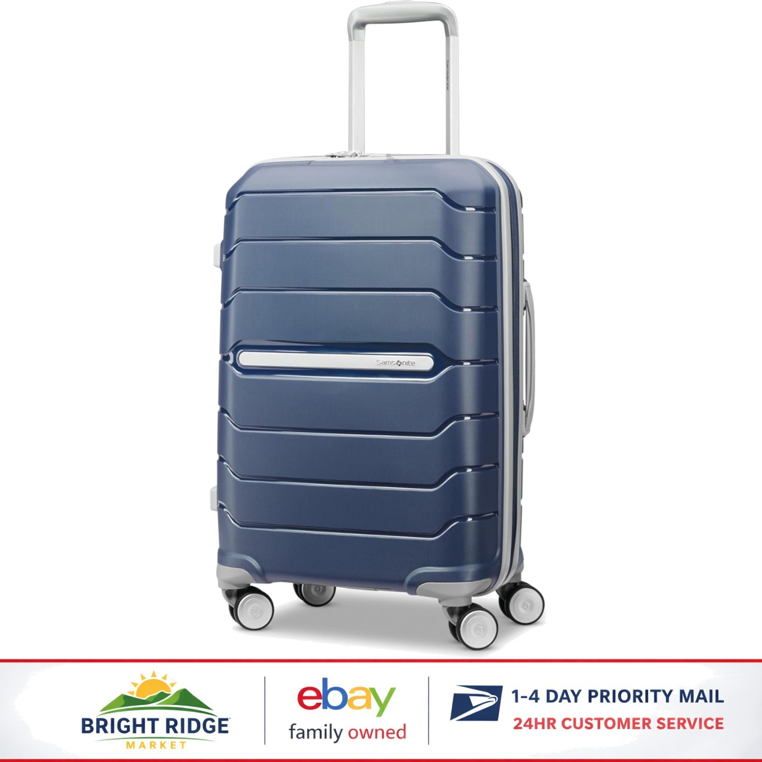 With Spinner Wheels And Telescopic Handle For Travel