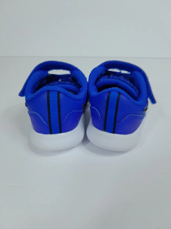 Nike младенца Flex контакт синий черный белый кроссовки ребенка ясельного возраста Td Sz 2 C поскользнуться на - Изображение 4 из 4