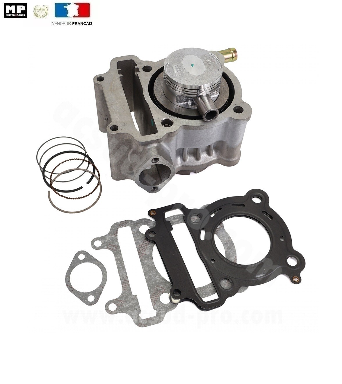 Kit moteur SYM Symphony 125 S résolvant les pertes de compression de 2022 à 2023