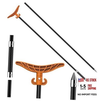  8.63'/12.3' Shallow Water Anchor Pole with T-Handle, High Strength 8.63 ft