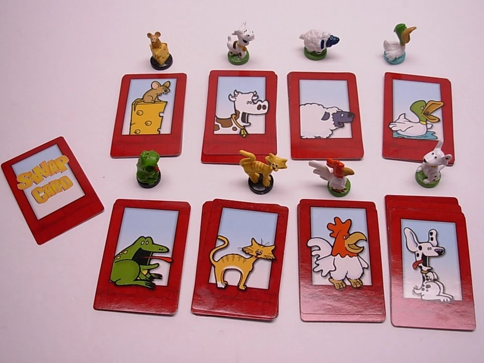 Juego SNORTA Piezas de repuesto Piezas de repuesto 8 animales 8 graneros + tarjetas 2004 Foto 2 de 4