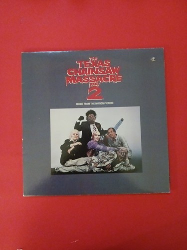 The Texas Chainsaw Massacre Part 2 Soundtrack Vinyl I.R.S. Records RARE! - Picture 1 of 2