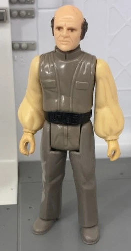 Lobot - Star Wars,Empire Strikes 1980 Vintage Action Figure Kenner.     6