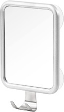 Shower Mirror Fogless for Shaving, Rectangle with 4 Suction Cups Fogless Shower