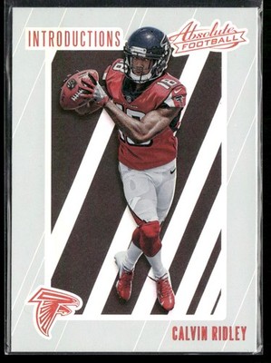 2018 Panini Absolute Introductions Calvin Ridley #IN-CR Atlanta Falcons