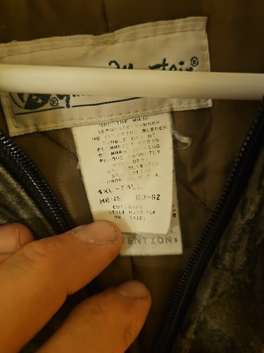 Vintage Gander Mountain Camo Jagdjacke Herren 4XL-T Tall isoliert Hergestellt in den USA - Bild 9 von 15