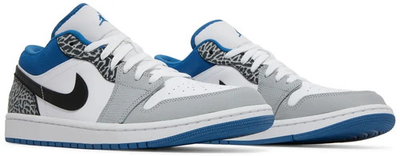 #ad Nike Air Jordan 1 Low SE True Blue Cement Grey DM1199 140 Men#x27;s Size 11.5 $108.95