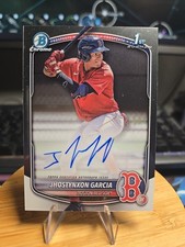 2025 Bowman - Chrome Prospect Autographs Jhostynxon Garcia #CPA-JGA (AU, RC)