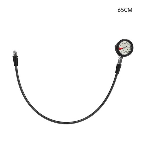 Equipo de buceo manómetro manguera de fibra de carbono dial fácil de leer - Imagen 25 de 26