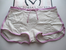 VICTORIA'S SECRET PINK Cotton Boyshort Panty S M L XL Gray NWT VS FREE SHIP 4 