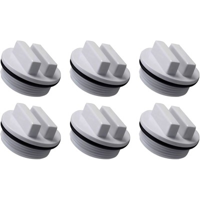 6* Pool Threaded Plugs Spa Return Line Winterizing Plug For Pentair SP1022C