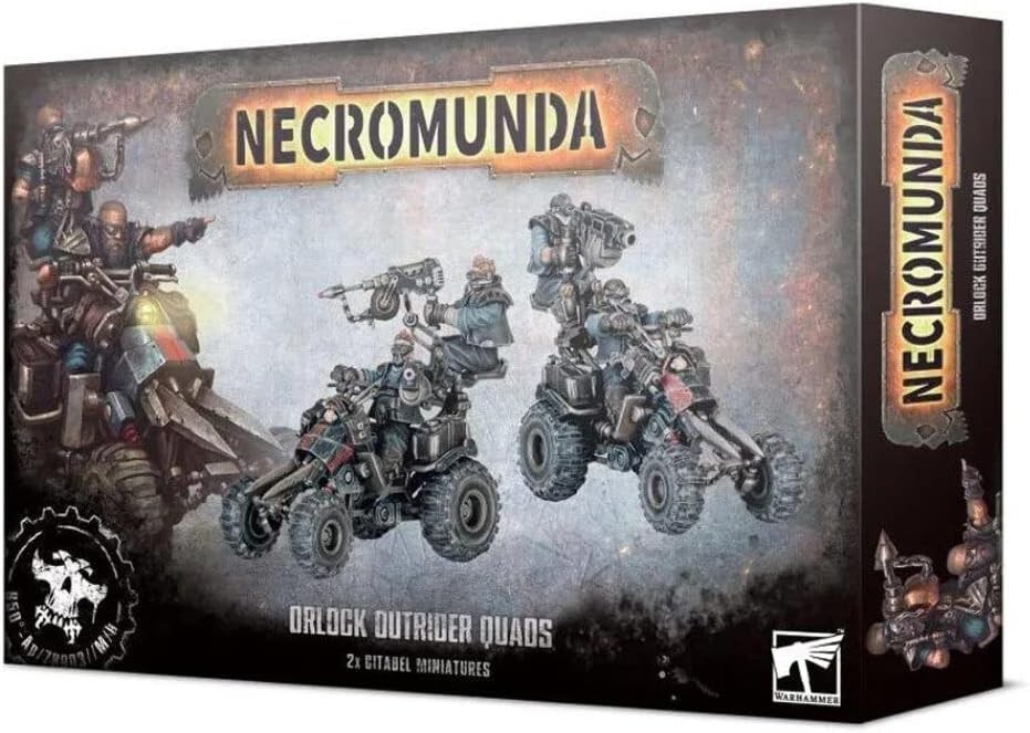 Игровая мастерская Necromunda: Квадроциклы Orlock Outrider GWS 300-98