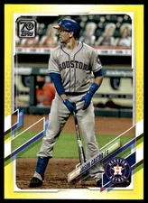 2021 Topps #620 Jason Castro    Houston Astros  YELLOW Baseball