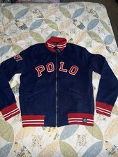 Polo Ralph Lauren Men  s Varsity Zip Up Jacket Size L NWT   