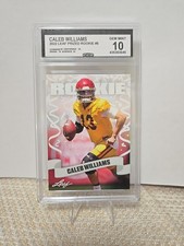 2022 Leaf Prized Rookie #8 Caleb Williams Ccg Gem Mint  10