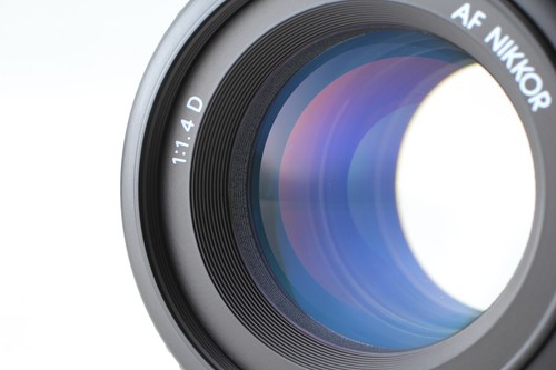 【 Unused in BOX w/ Hood】 Nikon AF Nikkor 50mm F1.4 D Standard Lens F Mount JAPAN - Bild 6 von 16